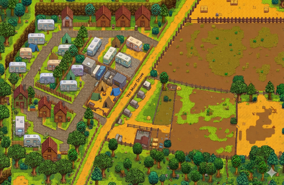 Happy Pitch Tycoon preview: building a holiday park