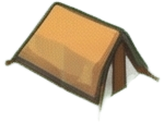 Tent pitch sprite