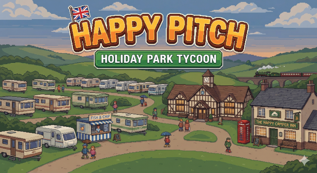 Happy Pitch Holiday Park Tycoon splash screen